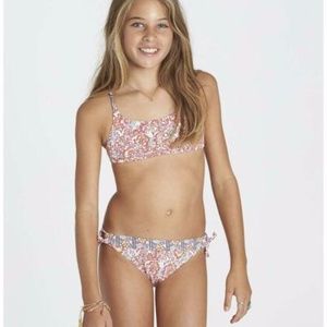 Billabong Girls' Sea Side Tali Two Piece Swimsuit